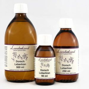 Lunderland olej z wątroby dorsza - tran